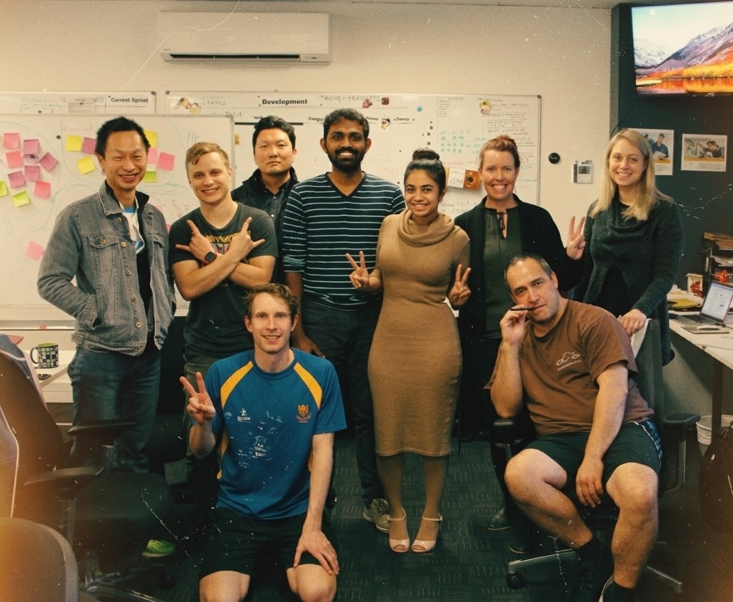 Forsite internship team photo from final day