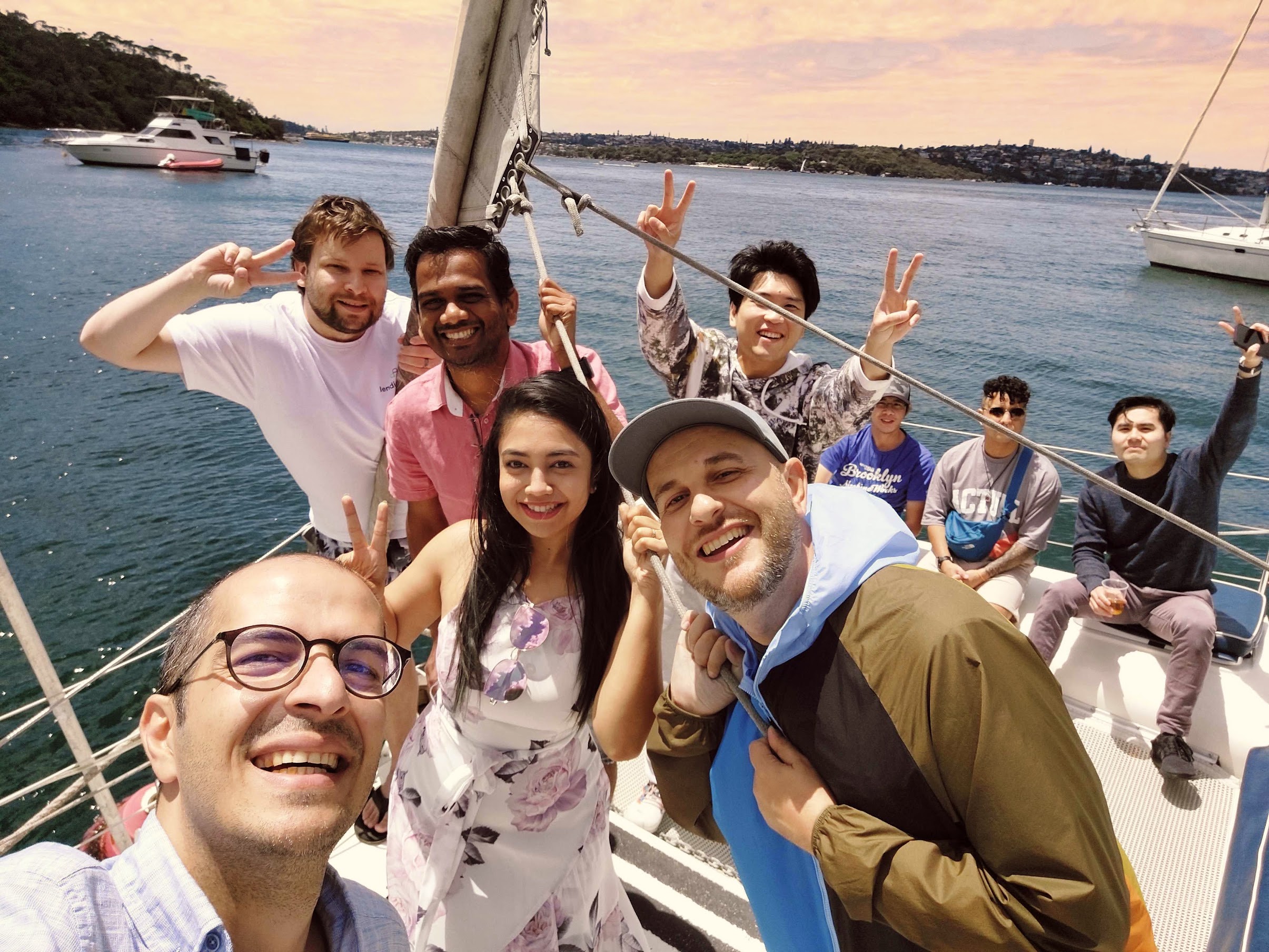Lendi team photo from final team activity